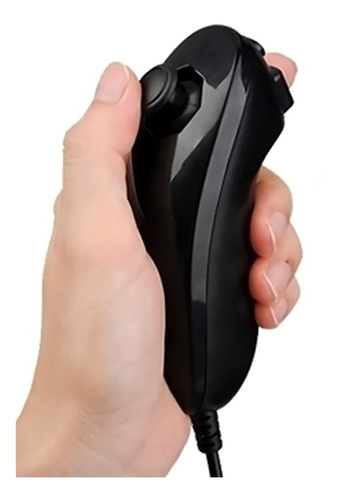 Controlador Nintendo Wii Nunchuck Black para Nintendo Wii