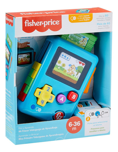 Fisher Price Mi Primer Videojuego De Aprendizaje Lanus