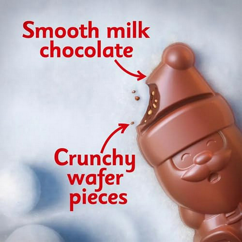 Kitkat Santa Chocolate 60 Unidades - Dulces Navideños