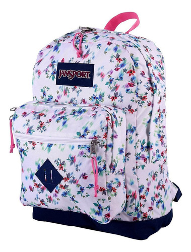 Jansport City Scout - Mochila Para Laptop (neblina Floral