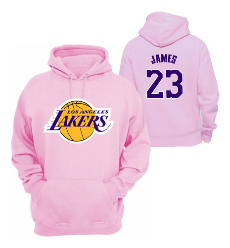 Sudadera Angeles Lakers Lebron James 23 Hoodie Unixes Nba