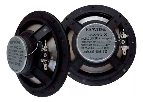 02 Par Alto Falantes Portas Dianteiras + Traseiras Pajero