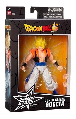 Figura De Super Saiyan Gogeta De 16 Cm De Dragon Ball De Ban