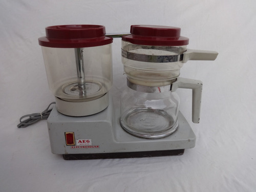 Cafetera Aeg Retro Vintage Antigua 1968 Alemania No Braun