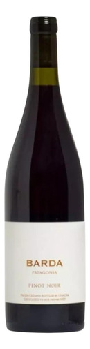 Vino Barda Pinot Noir Año 2021 Chacra De La Patagonia 750ml 