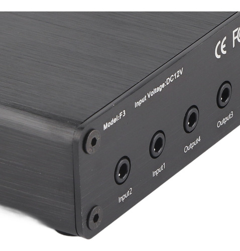 Z Amplificador De Señal De Sonido De 2 Entradas Y 4