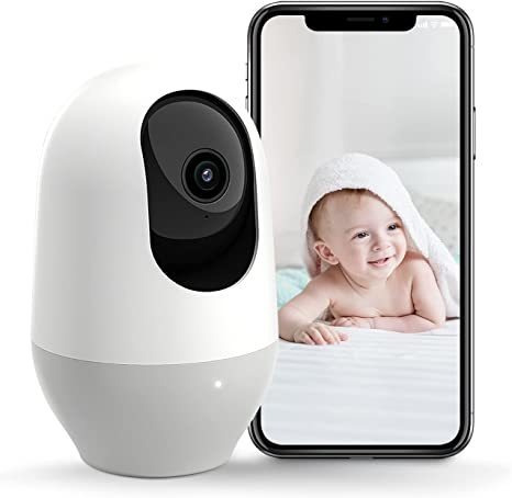 Nooie Baby Monitor, Wifi Pet Camera Indoor, Cámara Ip Inalá