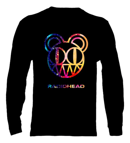Polera Manga Larga Radiohead - Ver 08 - Logo
