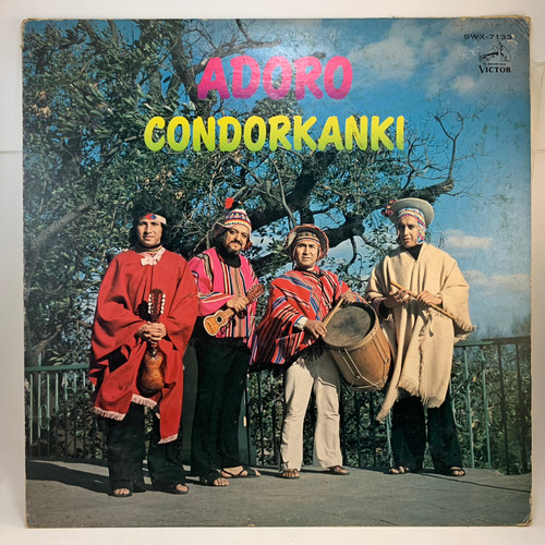 Condorkanki - Adoro - Vinilo Folklore Japon Lp  Ex