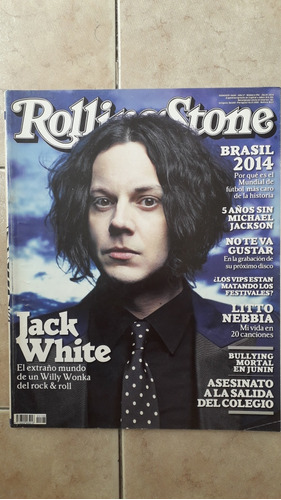 Revista Rolling Stone Nro 196 Jack White Julio 2014