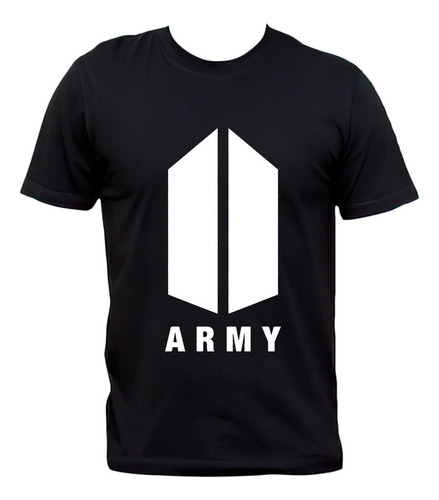 Remera Bts Army K-pop Algodón Premium