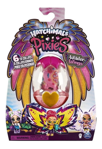 Hatchimals Pixies Wilder Wings Alas Mas Hermosas Spin Master