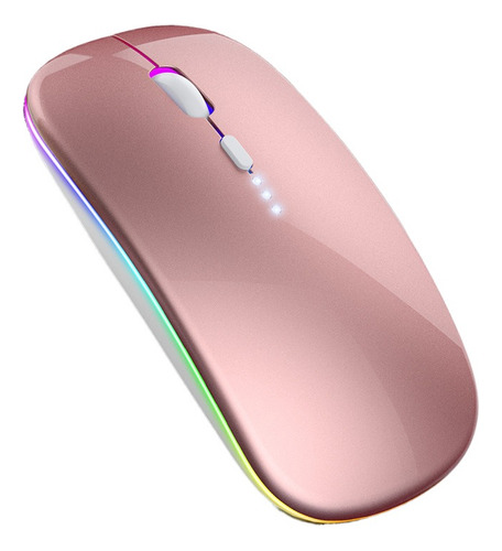 Ratón Mouse Silencioso Inalámbrico 2.4g De Carga Recargable