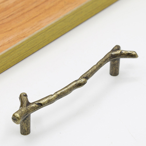 4 Piezas De Manijas En Forma De Rama, Pomos Decorativos Para