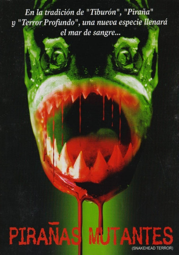 Pirañas Mutantes Snakehead Terror Pelicula Dvd