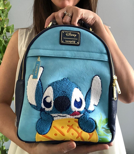 Bolsa Loungefly Backpack Stitch Con Piña