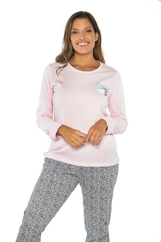 Imagen 3 de 5 de Pijama Mujer Invierno Art 623