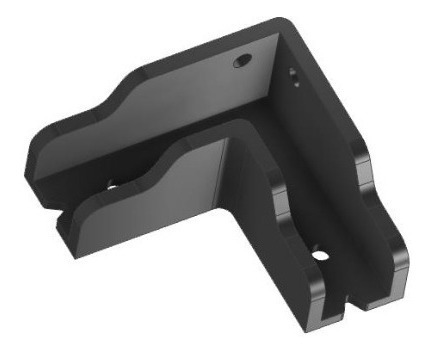 Imagen 3 de 10 de Escuadras Tipo L Para Ensamblado De Muebles 18mm