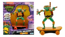 Comprar Funrise Tmnt Mm Mikey Sewer Shredders Pull Back