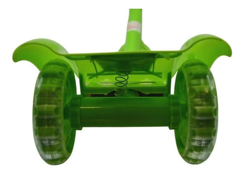 Patinete Infantil 3 Rodas Musical Luzes Led Premium Verde