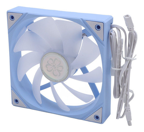 Ventilador Pwm Case De 120 Mm Argb 9 Blades Rolamento Hidráu