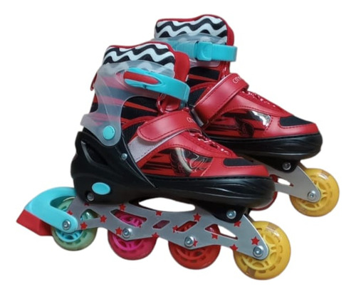 Patines En Linea Infantil Ajustable / Lk