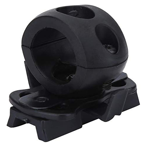 Soporte Para Linterna Demeras Para Casco Rápido - Negro