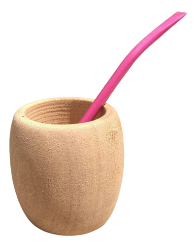 Mate De Madera Perita Crudo Pintar/grabar 30u