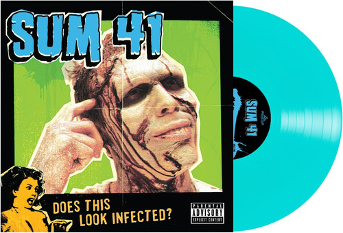 Vinilo: Does This Look Infected (vinilo Azul En Espiral 180