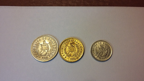 Lote Monedas Guatemala Centavos - 1994
