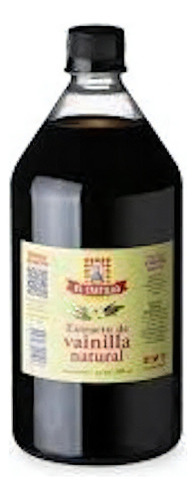 Vainilla Liquida Extracto Natural El Castillo X 1lt