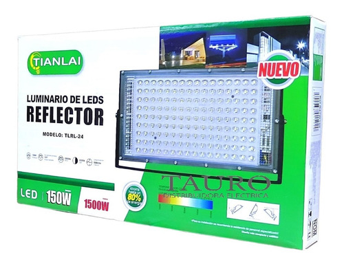 Reflector Led 150w Lupa 1500w Alta Potencia Exterior 2 Pack