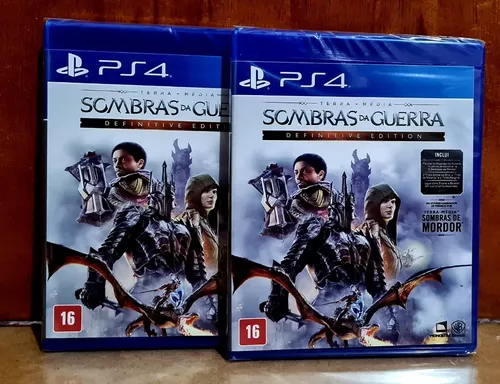 Sombras da Guerra Definitive Edition - PS4