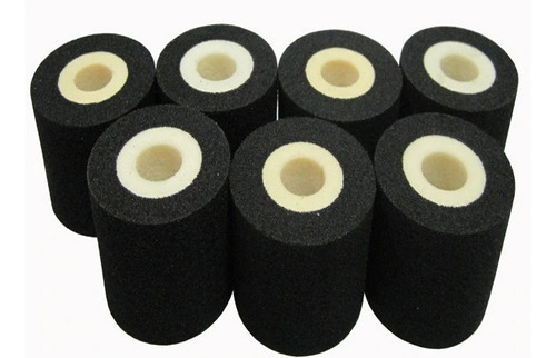 Rodillo De Tinta P/ Fechadores Hot-roll (36mm X 32mm) Negro