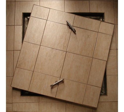 Tapa Cámara Inspección Galvanizada Altura 8 Cm 60x60 Libres