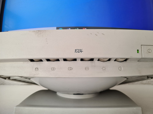 Monitor Vintage Crt Hp 13 Pulgadas Vga Analogo Beige (Usado)
