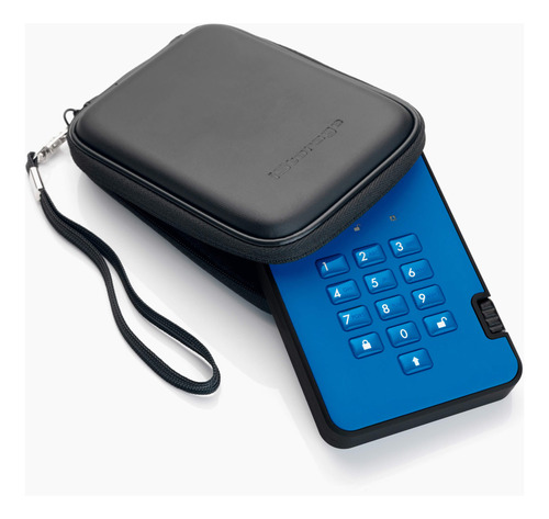 Istorage Diskashur2 Hdd 3tb Azul | Disco Duro Portátil