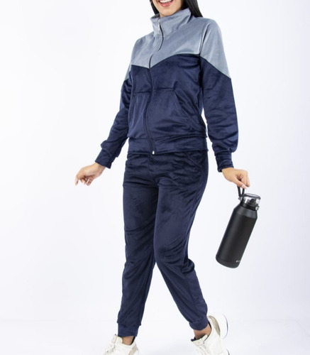 Conjunto Deportivo Para Damas De Terciopelo Algodón