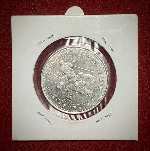 Moneda 50 Forint Hungria 2018 Uc 101 Hockey Sobre Hielo