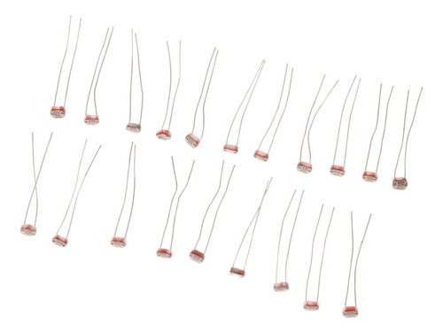 20 Piezas Fotorresistor Ldr 5mm Sensor De Resistencia