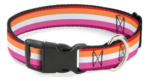 Collar De Perro Con Hebilla, Clip De Plástico, Bandera Cinco