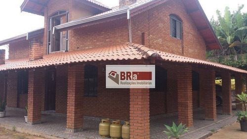 Imagem 1 de 14 de Chacara Em Paulinia, Cinematográfica, Excelente Localização, Varios Comodos, Pomar, Muito Lazer. - Ch0033