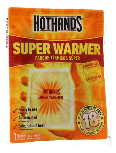 Calentador De Manos Y Cuerpo Super Warmer New Super Siz...