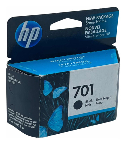 Cartucho Original Hp 701 Negro Cc635a