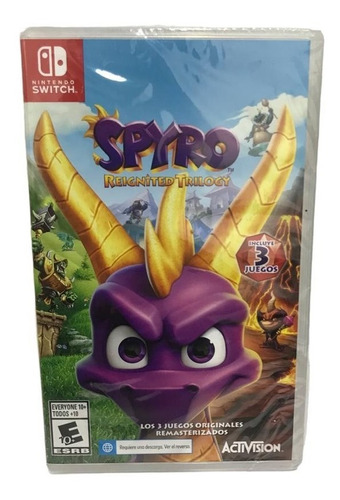 Spyro Reignited Trilogy Nintendo Switch Nuevo Original