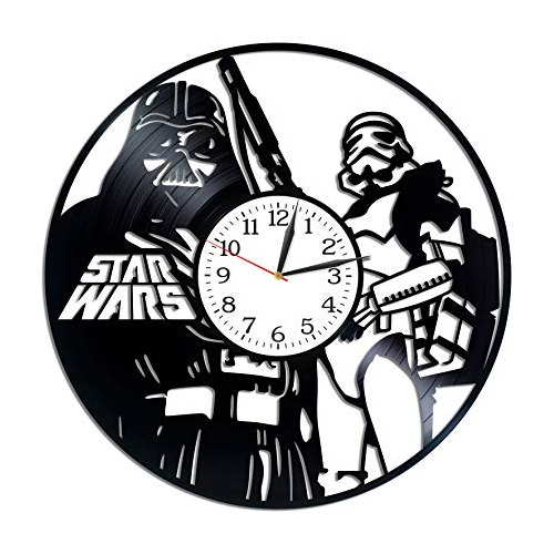 Kovides Darth Vader And Stormtrooper Clock Idea De Regalo De