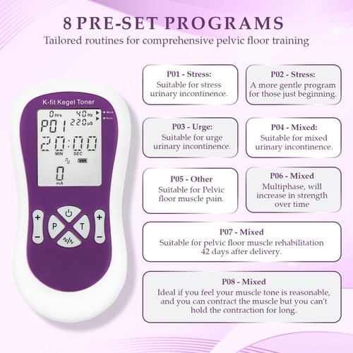 Ejercitador Eléctrico K-fit Kegel Toner Para Mujeres
