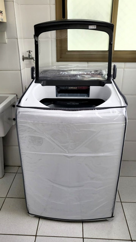 Capa Maquina De Lavar Roupa Com Ziper 9/10/11/12/13/15/16 Kg