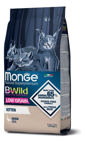 Monge Feline Super Premium Kitten Pollo 1,5kg Con Regalo