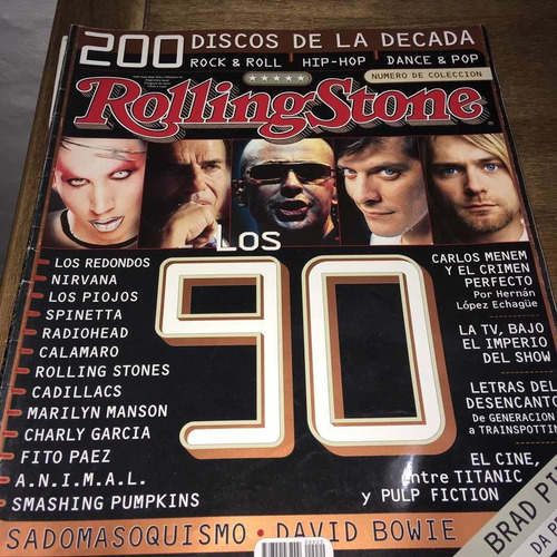 Revista Rolling Stone Los 90 Edicion De Coleccion